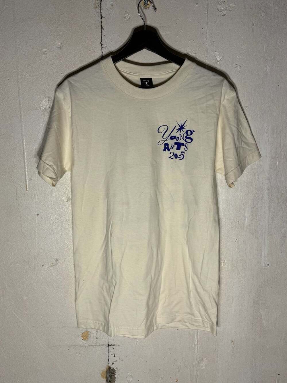 Hanes Beefy-T YoungArts 2025 Graphic Tee Off-White Small